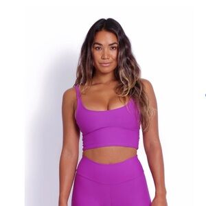 Skatie Paige Crop Athletic Bra - Vacay